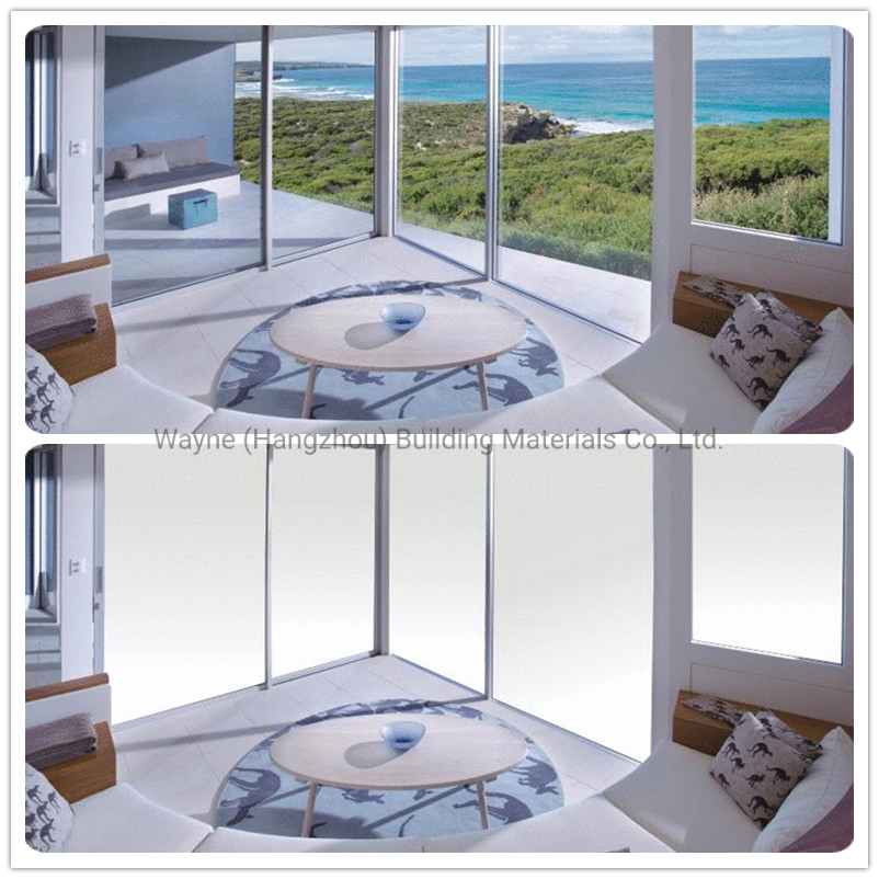 Pdlc Switchable Smart Insulated Dimming Elechromic Glass for Window Door