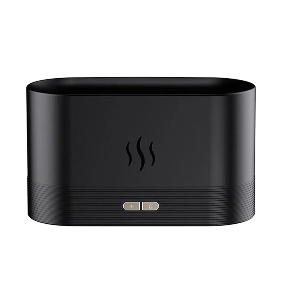 Fire Flame Aroma Diffuser Cool Mist Maker 180ml Bedroom USB RGB Colorful Aroma Diffuser Humidifier Flame