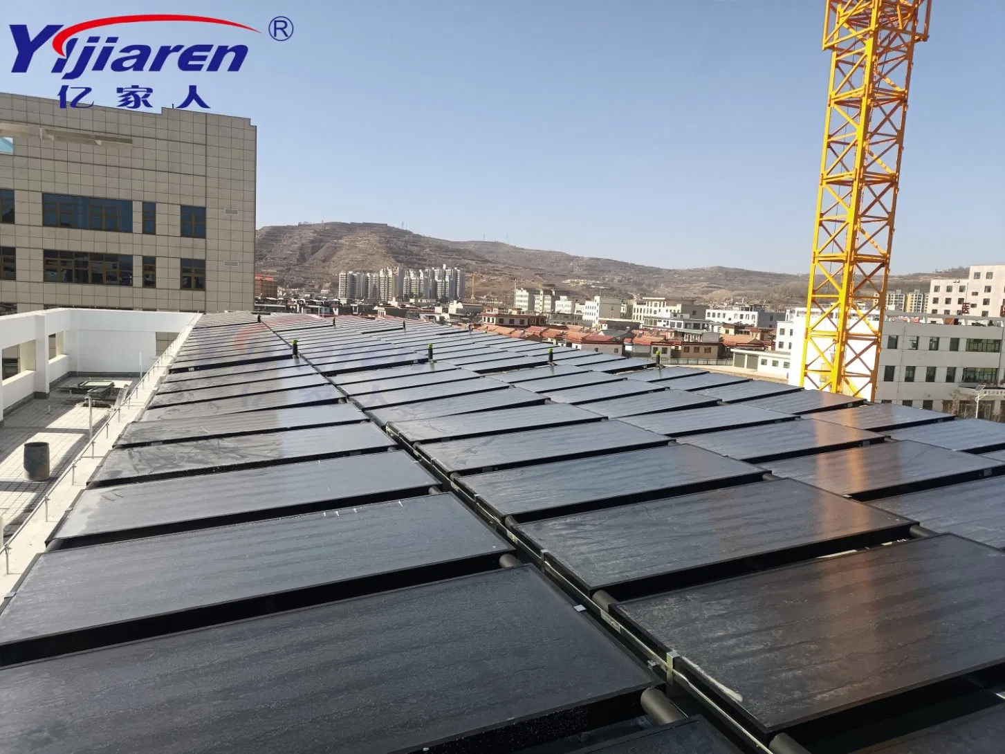 Плоский солнечный коллектор для нагрева воды