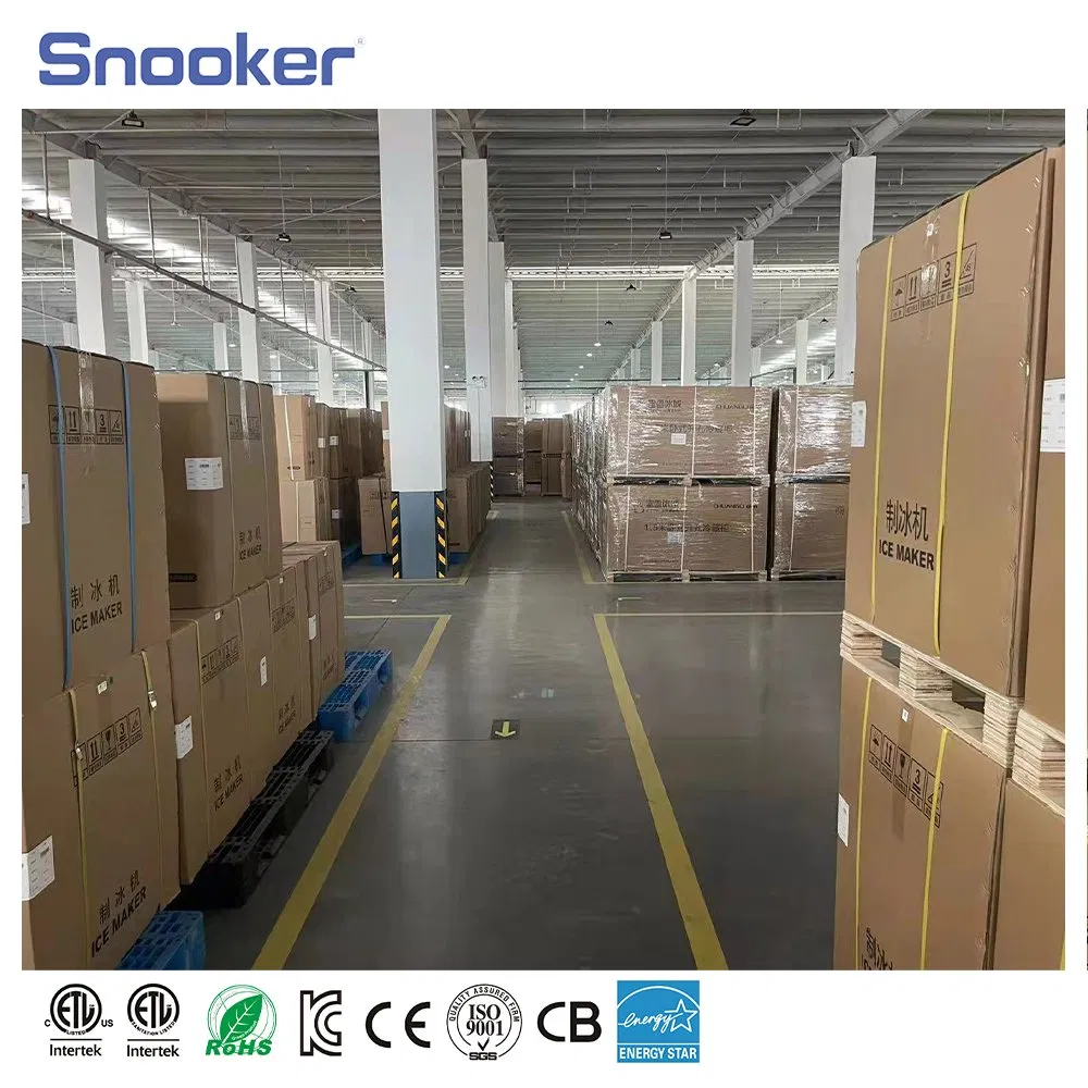 High Quality Snooker 225kg/Day Modern Factory Automatic Commercial Ice Maker Machine for Restaurant