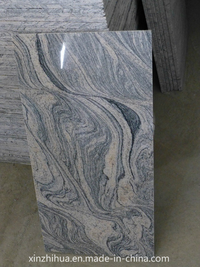 Natural Stone Juparana Light Grey /Sea Wave Polished/Flamed/Honed Granite Flooring Tile/Paving Tile