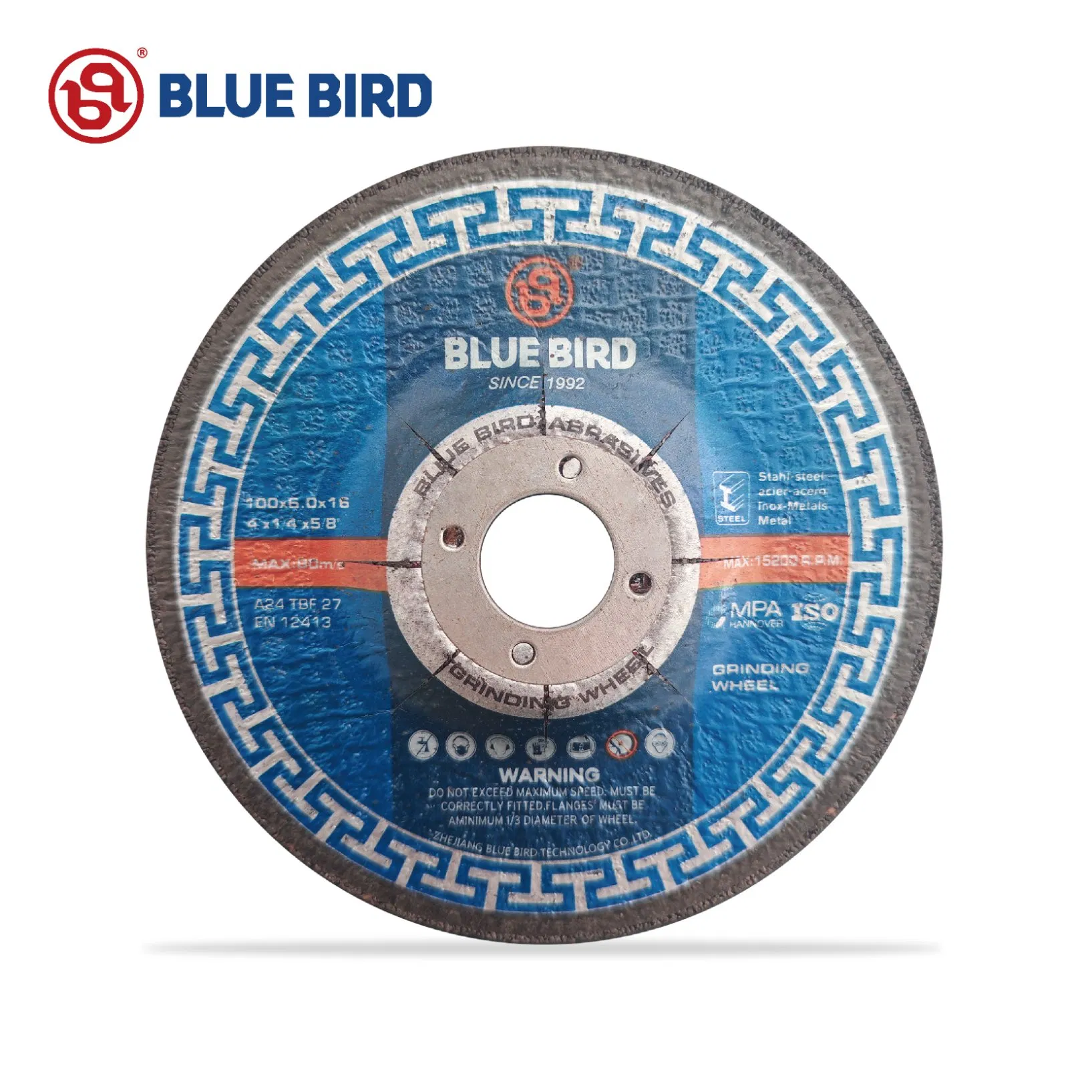 Шлифовальный диск 100 мм для металла и нержавейки