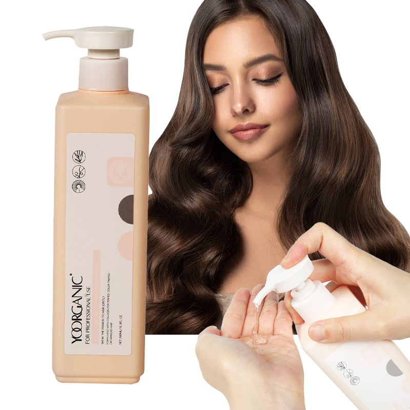 High Quality Wholesale Treatment for Hair Keratin Silicone Free Shampoo and Conditioner Set 500ml