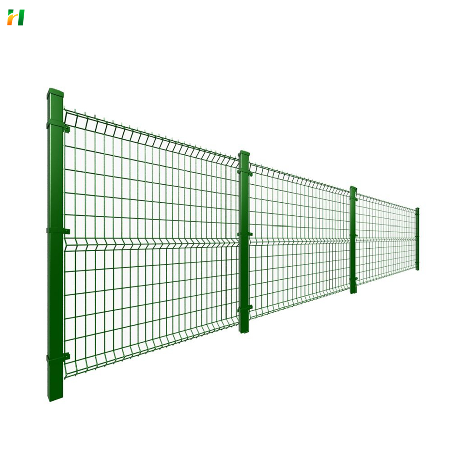 Wholesale Durable Weld Metal Iron Metal Wire Mesh Column Euro Fence/Customizable Fence/for Protection/Square Mesh/Iron Fence/PVC Material Fence