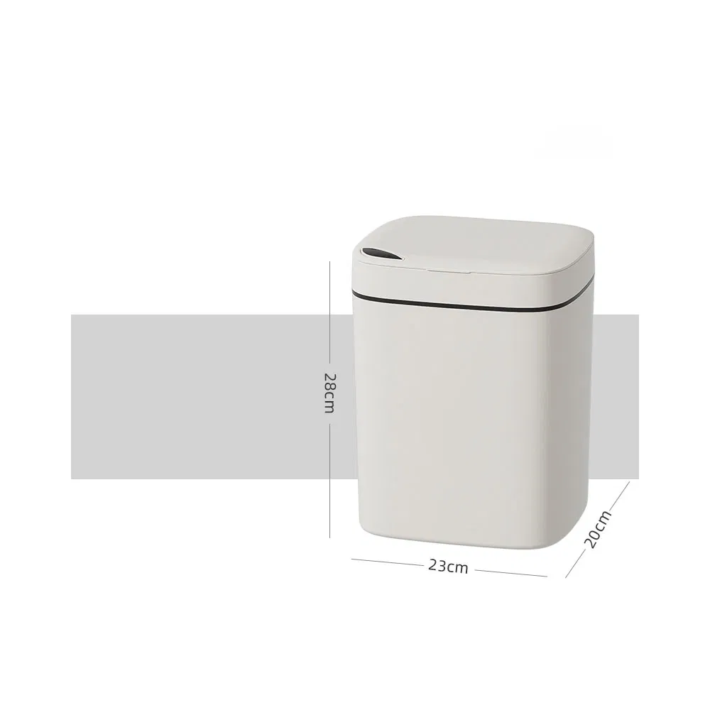 Smart Trash Can Automatic Sensor Lid Large Capacity Home Bathroom Toilet