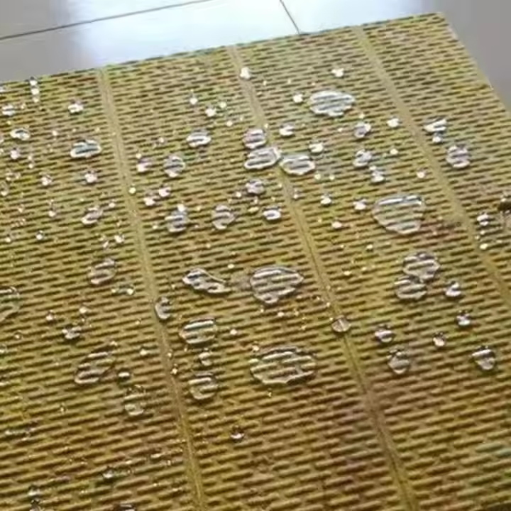 Mineral Basalt Rock Wool Thermal Insulation 100kg/M3 50mm 75mm 100mm U-Rockrol Rock Wool Board Panel Slab