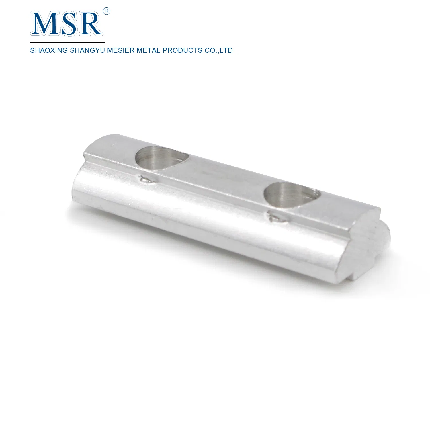 China Manufacturer1133 Aluminium 6063-T6 Natural Finish Adapter 8 D28 T Nuts T Slot 8 Nuts M6 for Aluminum Tube and Pipe and Workbench Line