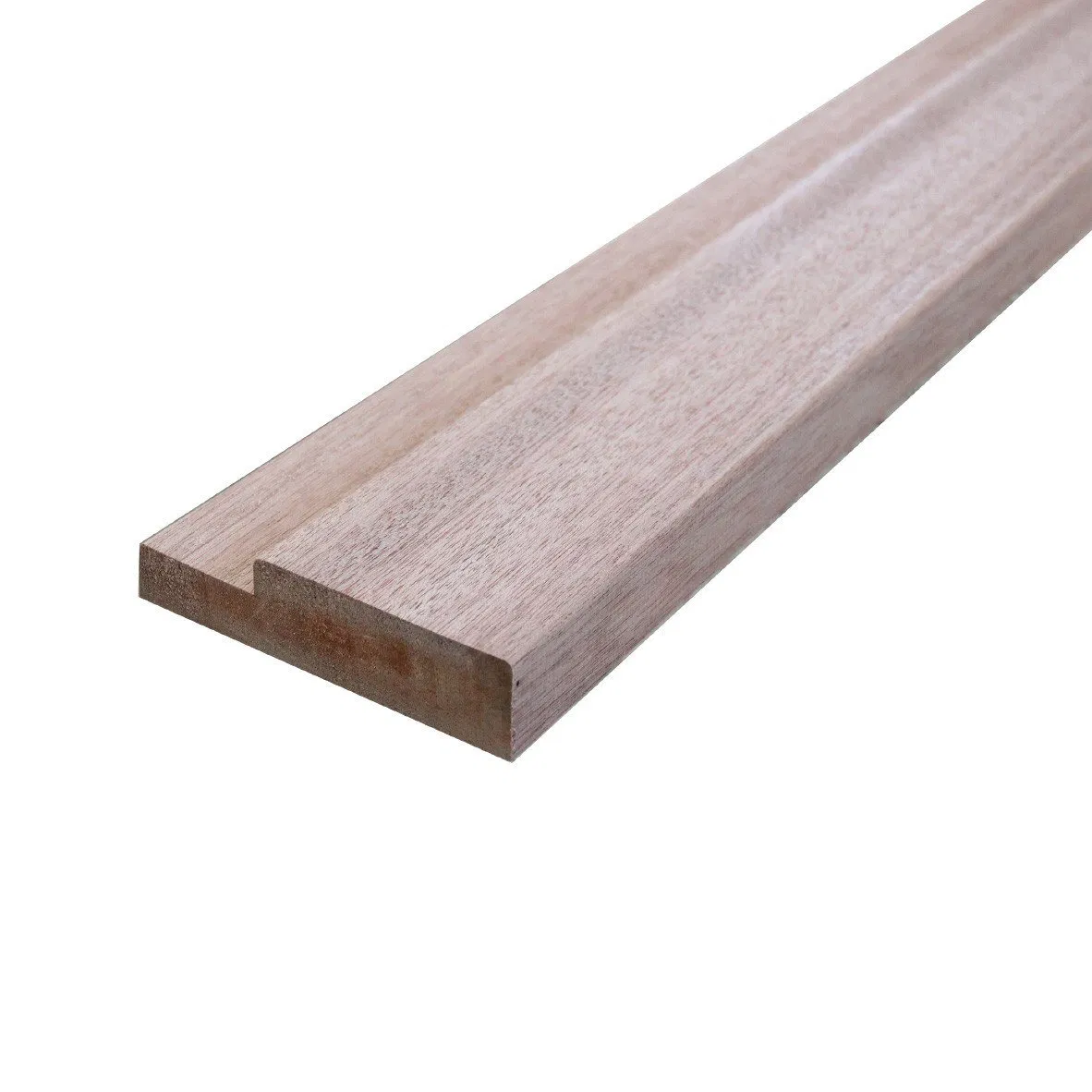 Solid Pine Wood Partition White Primer Baseboard for Home Decoration