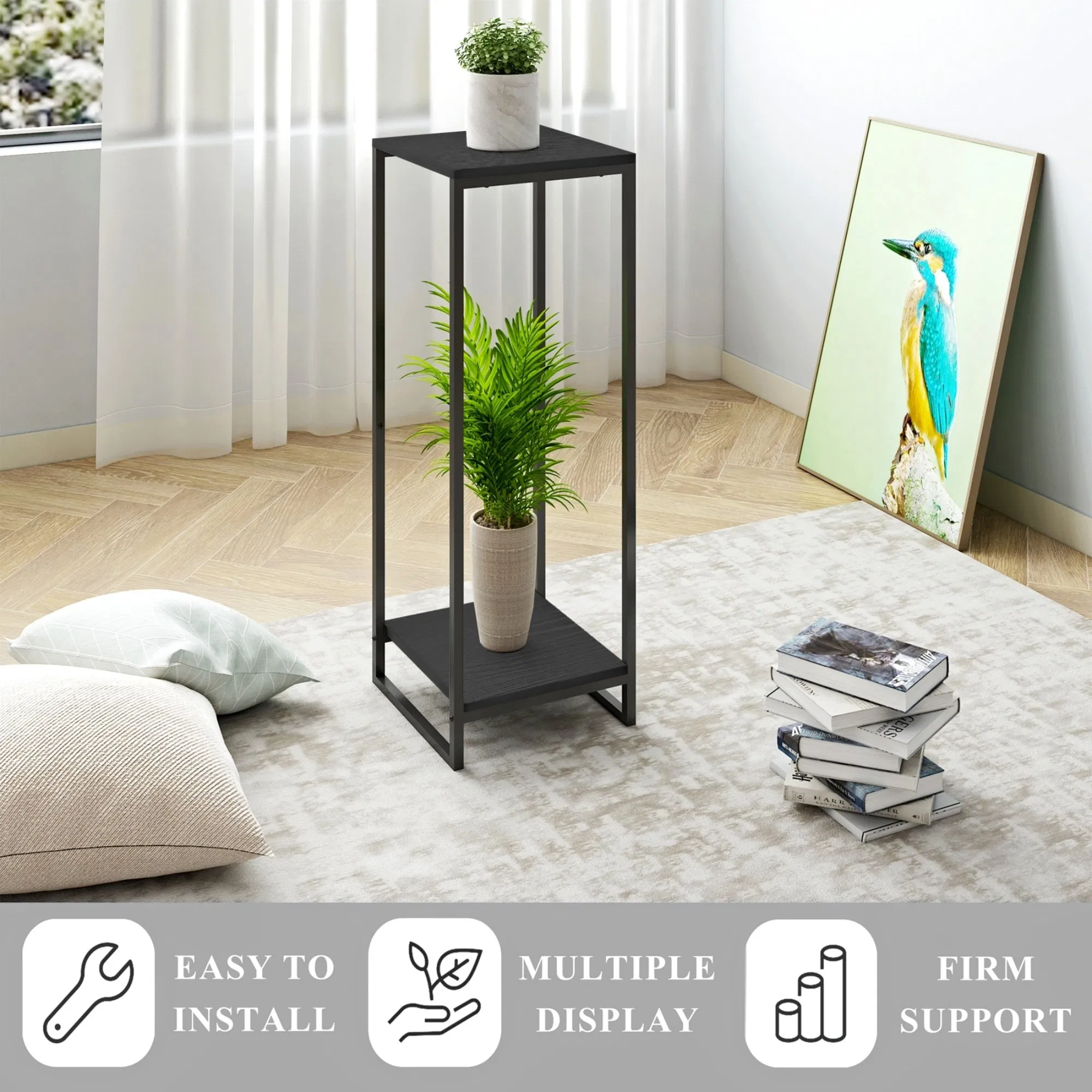 Modern Multi-Layer Rust-Proof Multifunctional Indoor Display Plant Stand