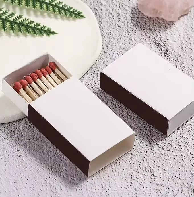 Production Candle Colorful Matches Matchbox Wholesale Candle Matches Long Printed Wholesale Cheap Custom Boxed Matches