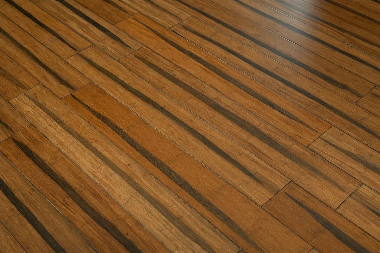 Бамбуковый пол Tiger, огнестойкий, цвет тигр