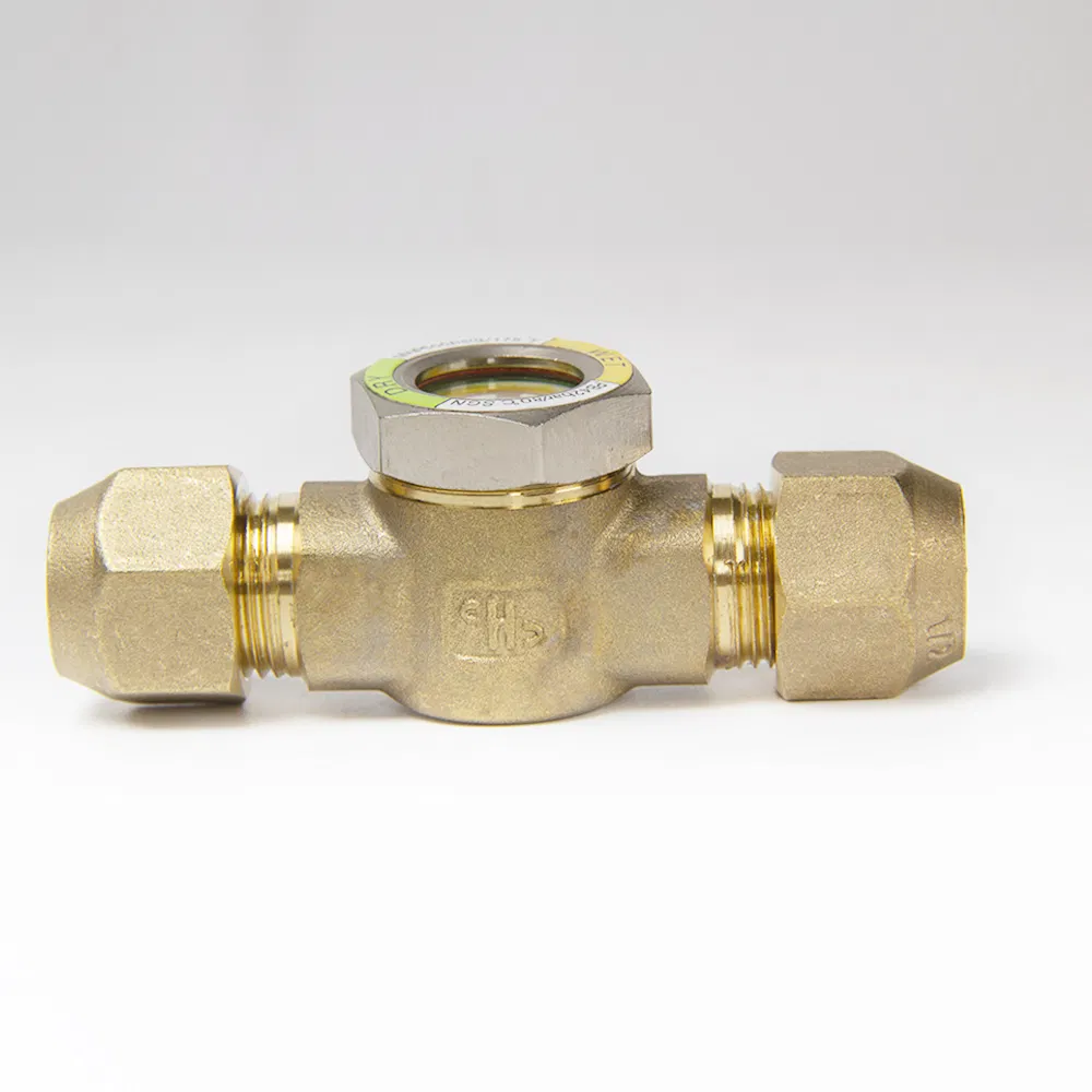 Air Conditioning Copper and Brass Welded Sight Glass