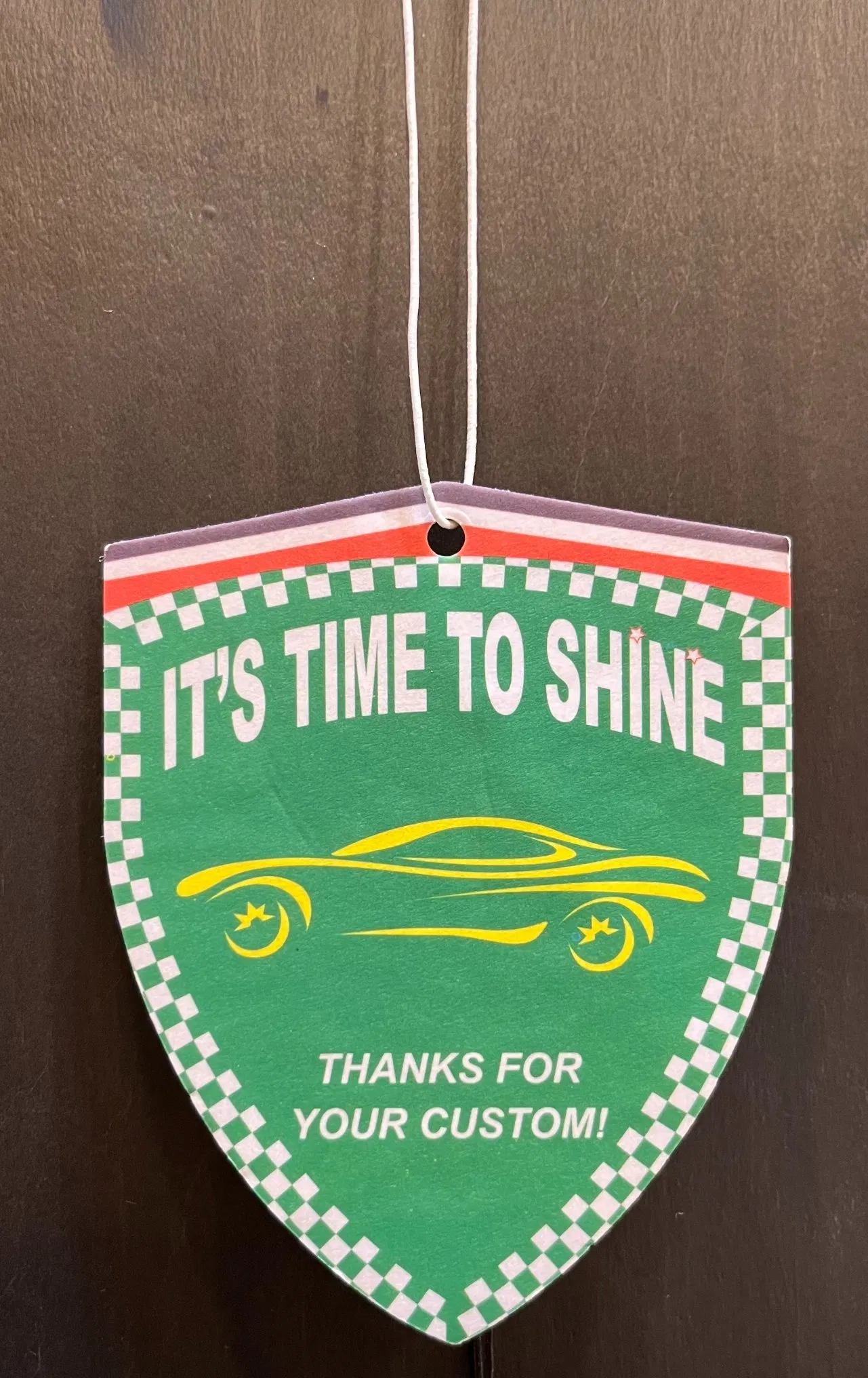 Customized Promotional Gifts Paper Air Freshener for Auto & Home Fragrance Car Hanging Air Freshener