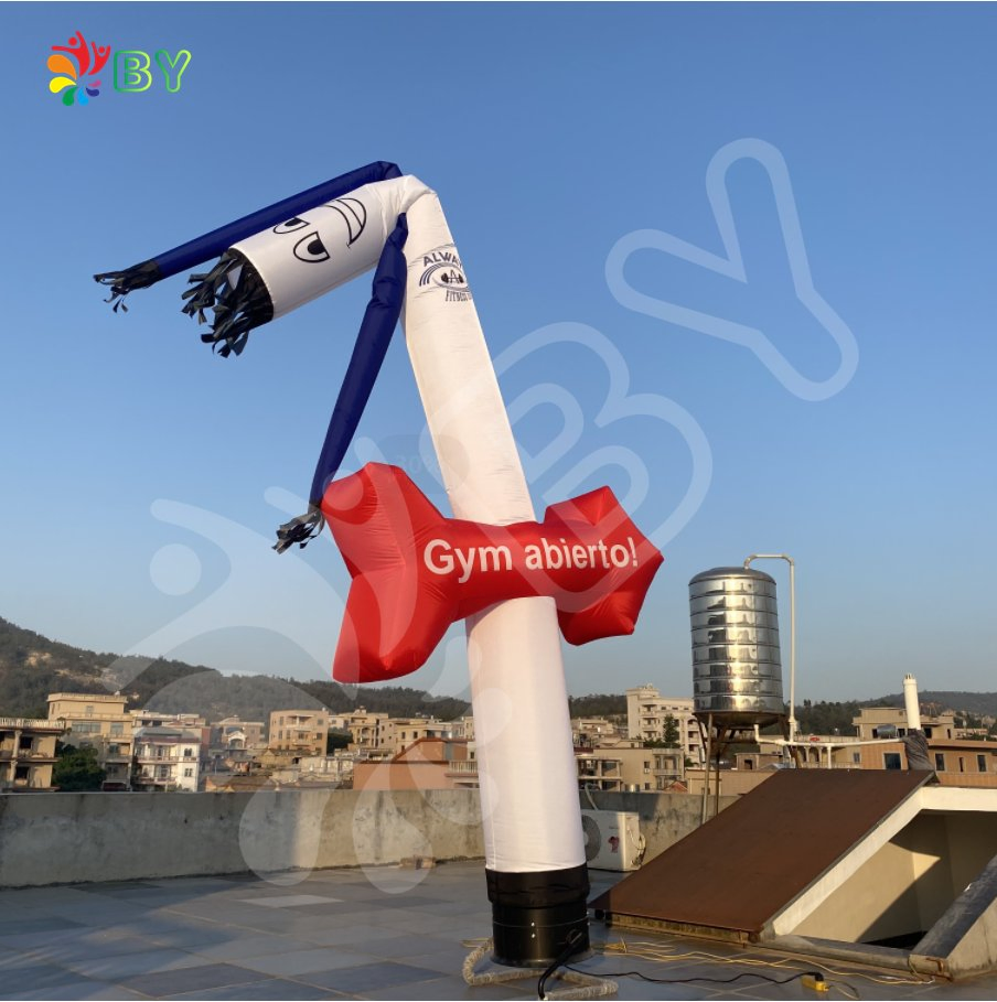 New Design Hot Sale Small Inflatable Man Dancer Advertising Inflatable Sky High Inflatable Air Dancer with Various Color