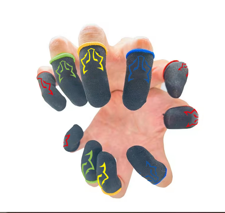 Накладки на пальцы для гейминга, антипот