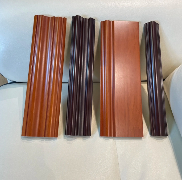 New Design Home Decor White Primed Decorative Furniture Indoor Decoration Door Frame Wall Trim Baseboard Wood Moulding Molduras Pared