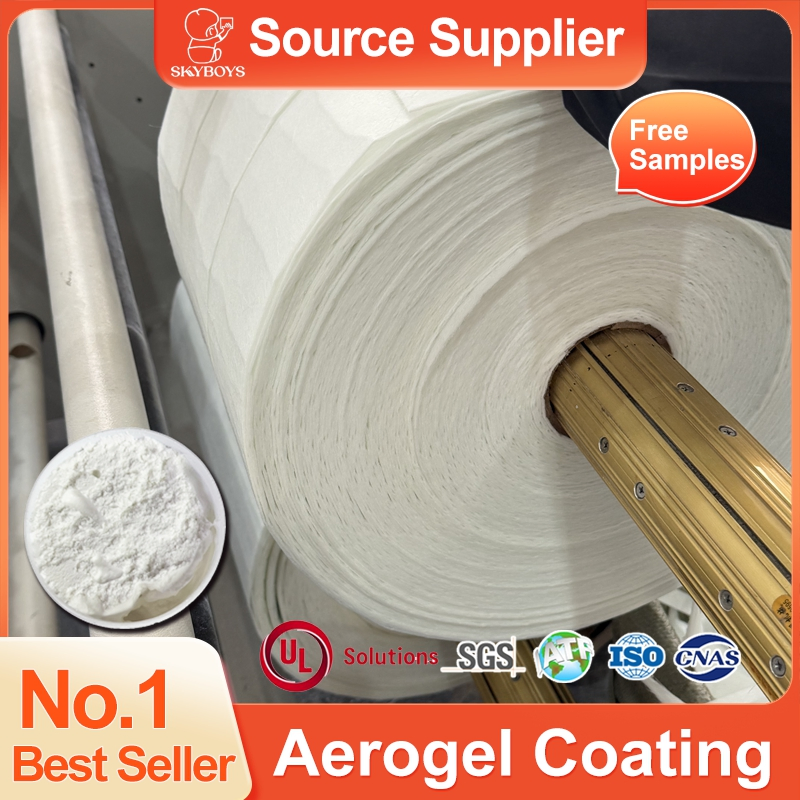 White Color Nano Aerogel Energy Saving Reflective Roof Coating Paint Silica Heat Insulation Material Aerogel Coating for Automotive Insulation