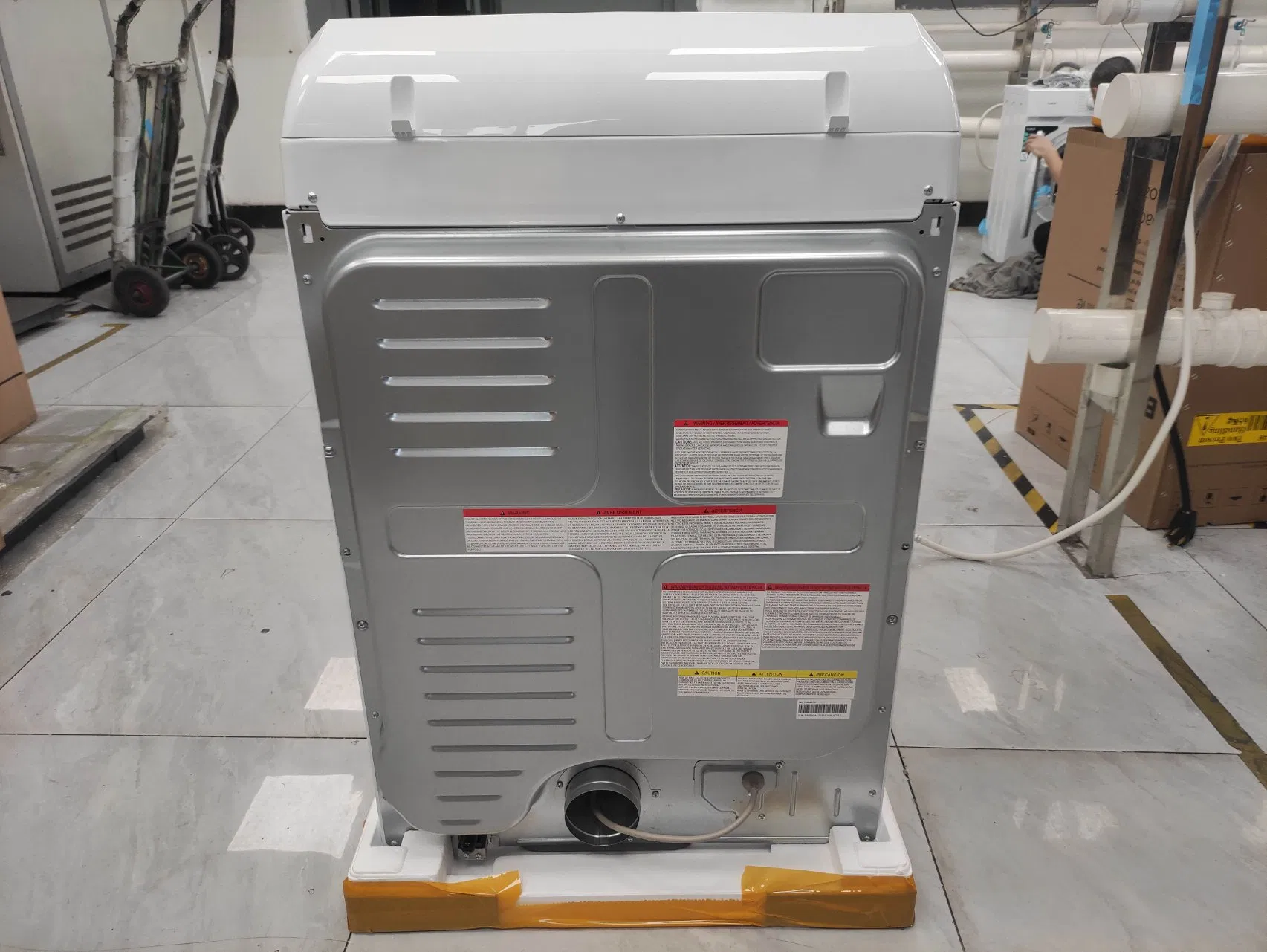 Smad Top Load Matching Automatic 7 Cuft Energy Efficient Gas Electric Condenser OEM Clothes Dryer with Ddt-170albmu (G)