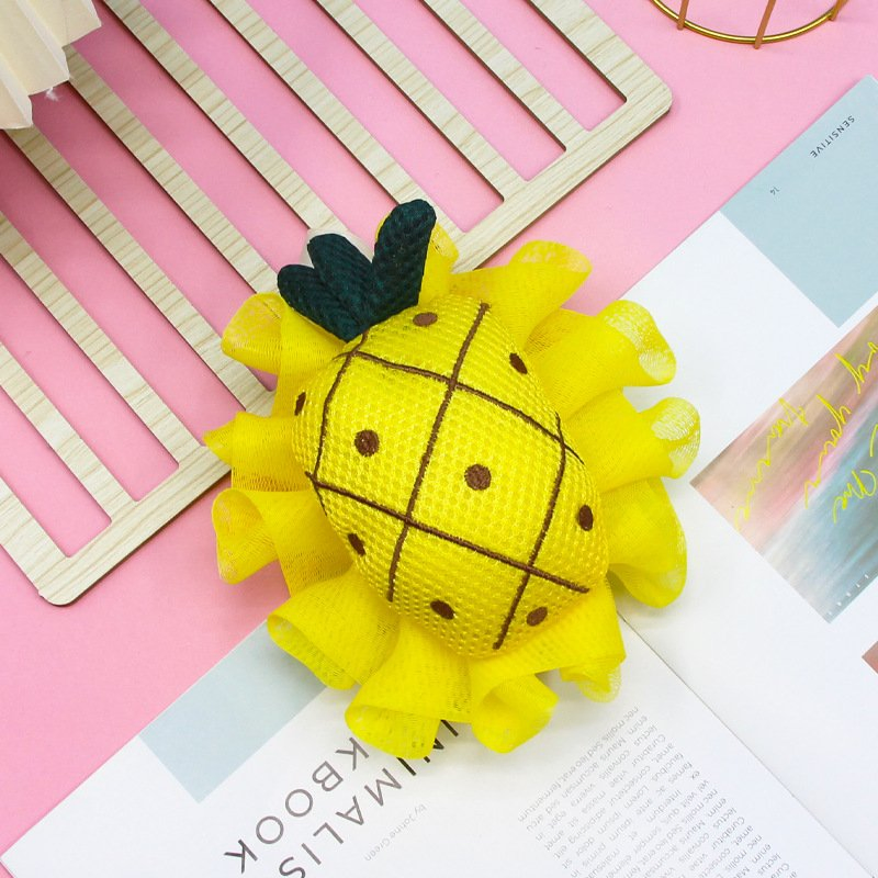 Cute Cartoon Strawberry Foaming Bath Flower