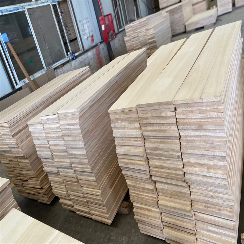 Paulownia Edge Glued Panels with Natural Color 22mm Thickness