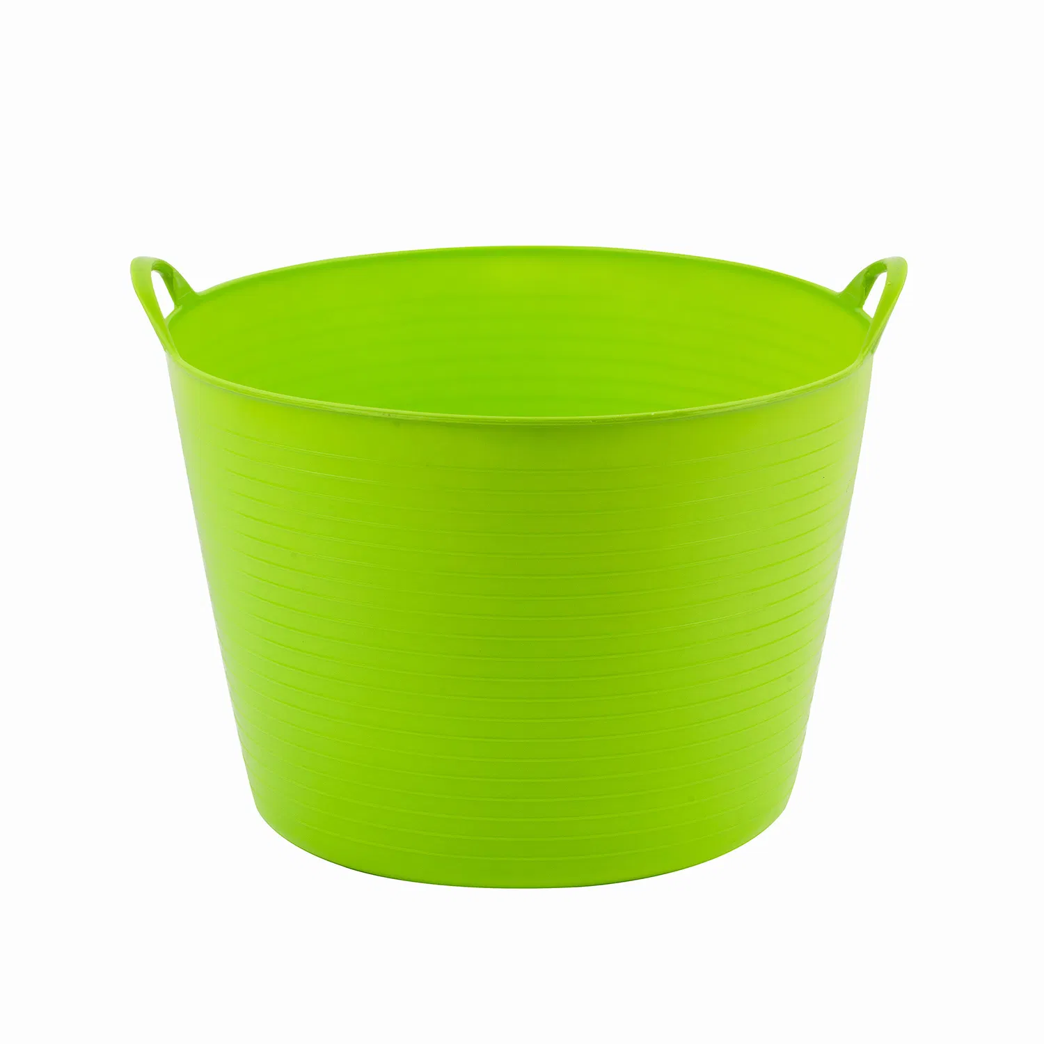 Plastic Flexible PE Organzing Storage Buckets Laundry Basket