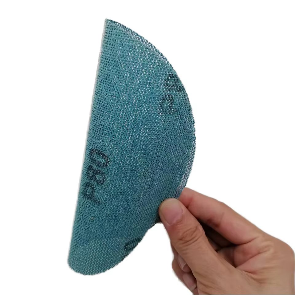 Керамическая абразивная сетка для шлифования без пыли