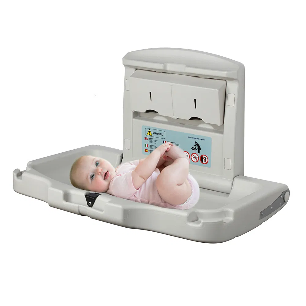 Factory Baby Changing Station Supplies Manufacturer of HDPE Diaper Baby Changing Table Baby Bed Products