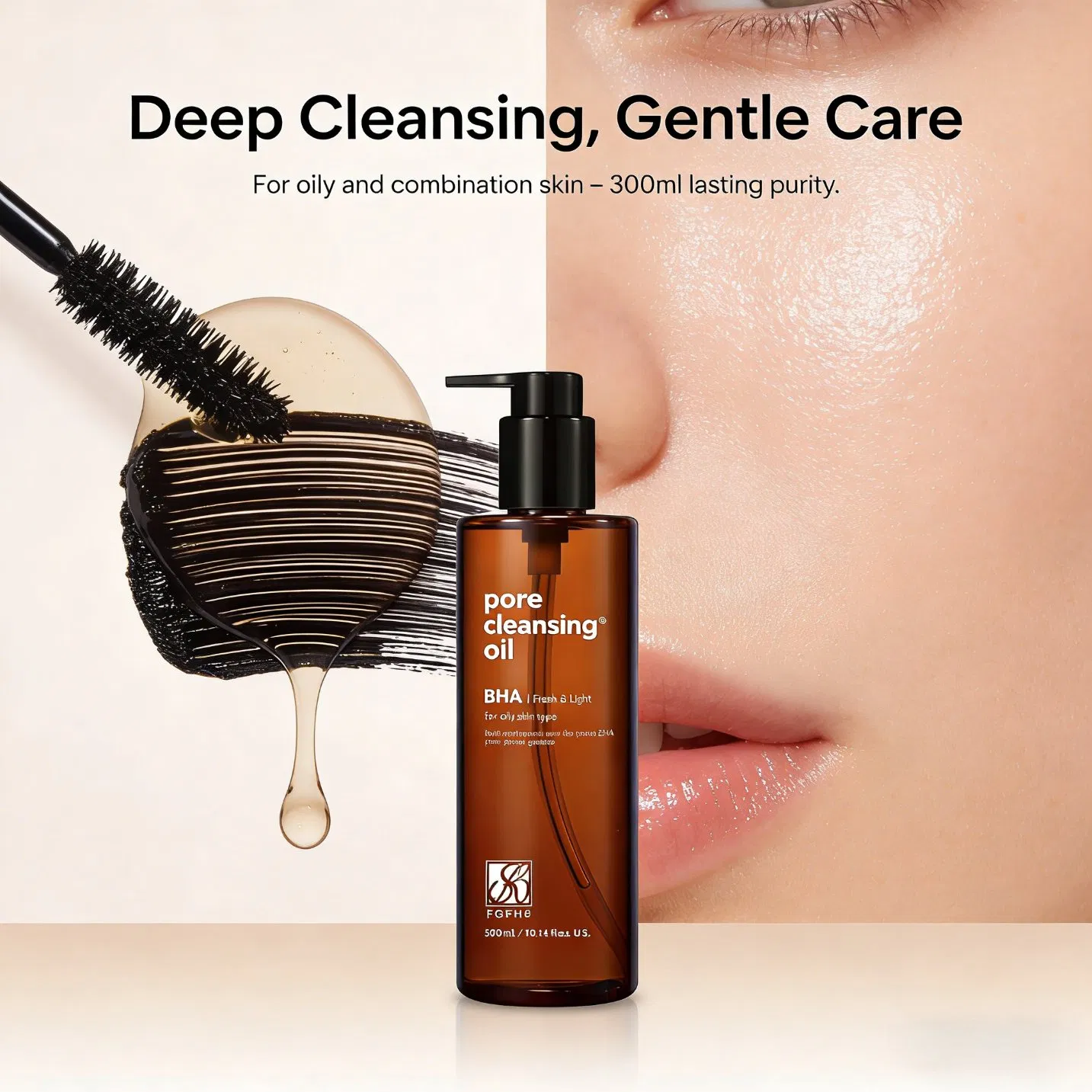 Skin Cleanse Soften Cuticle Form Facial Cleansing Oil Gentle Hydrating for All Skin