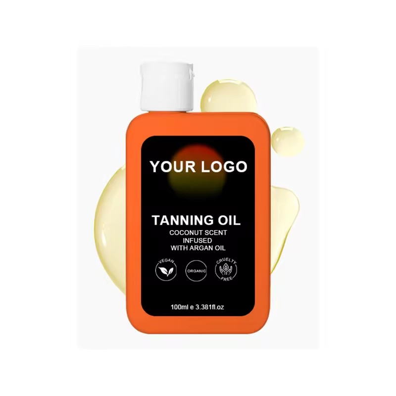 Private Label Best Natural Organic Vegan Darkest Self Tanner Drops Sunless Self-Tanning Oil Serum for Face Body