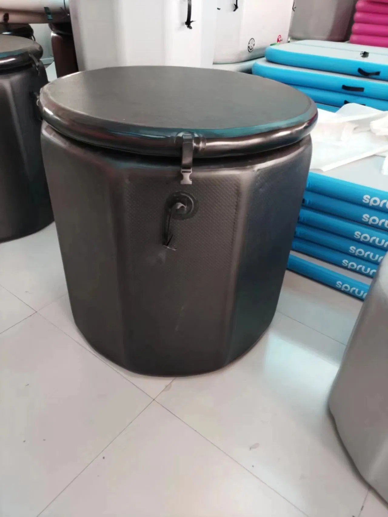 Портативная ванна для восстановления спортсменов с крышкой