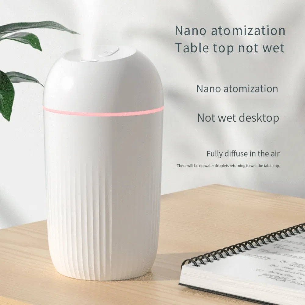 420ml Portable USB Humidifier Electric Car Ultrasonic Air Diffuser Bedroom Mini Color Light Air Conditioner Humidifier