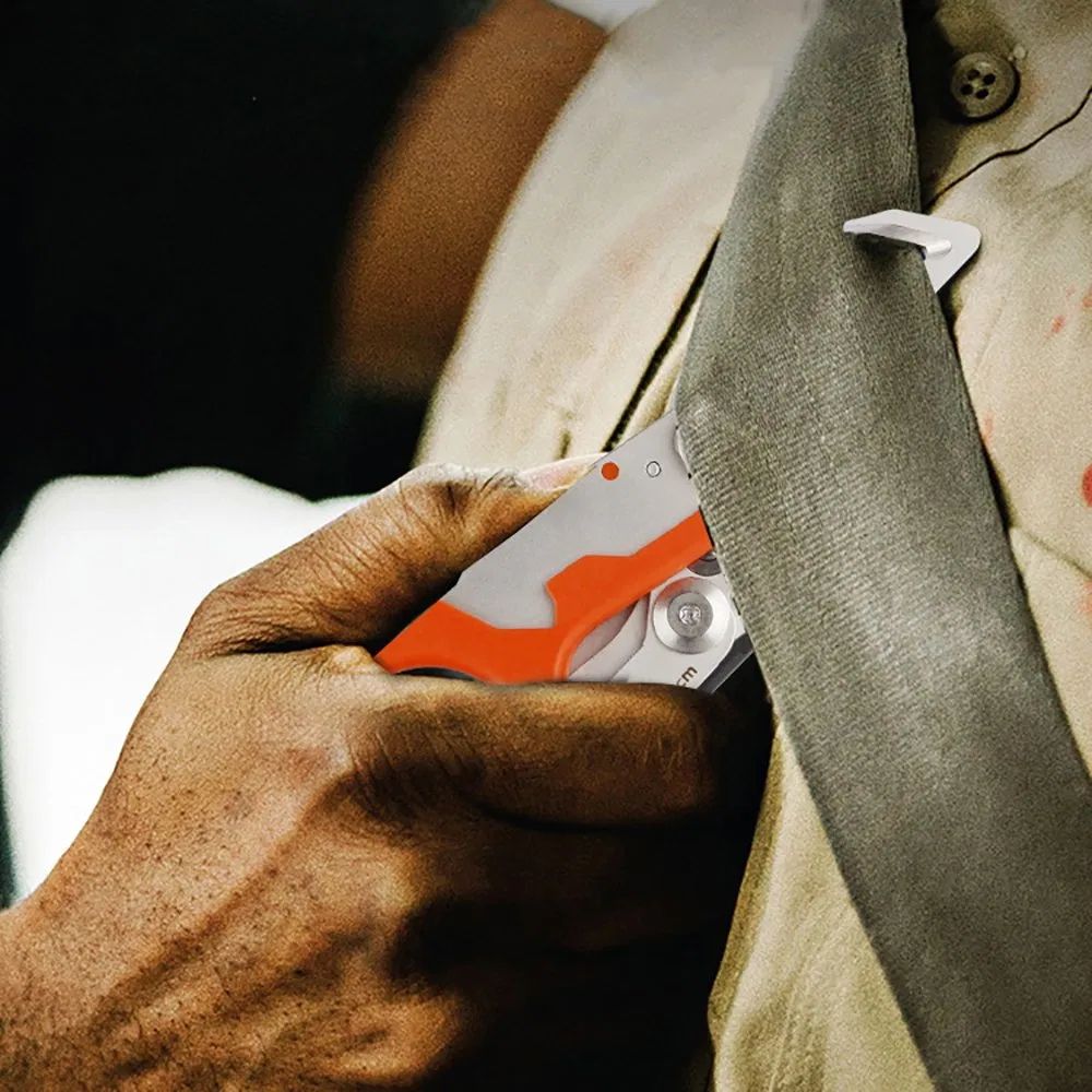 Multifunction Pliers Scissors Shears Cutter Folding Scissors Outdoor Survival Tool Combination Craft Scissors Esg21634