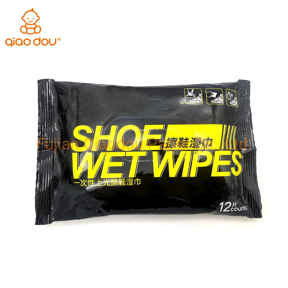 Direct Factory Supplier Disposable Quick Cleaning Wet Wipes for Shoe