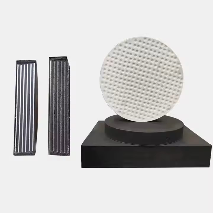 Aohong High Quality Customizable Neoprene Bridge Bearing Shock Absorbing Rubber Industrial Use Moulding Cutting Processing Available