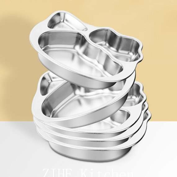 Panda Food Grade Stainless Steel Cartoon Car Plate