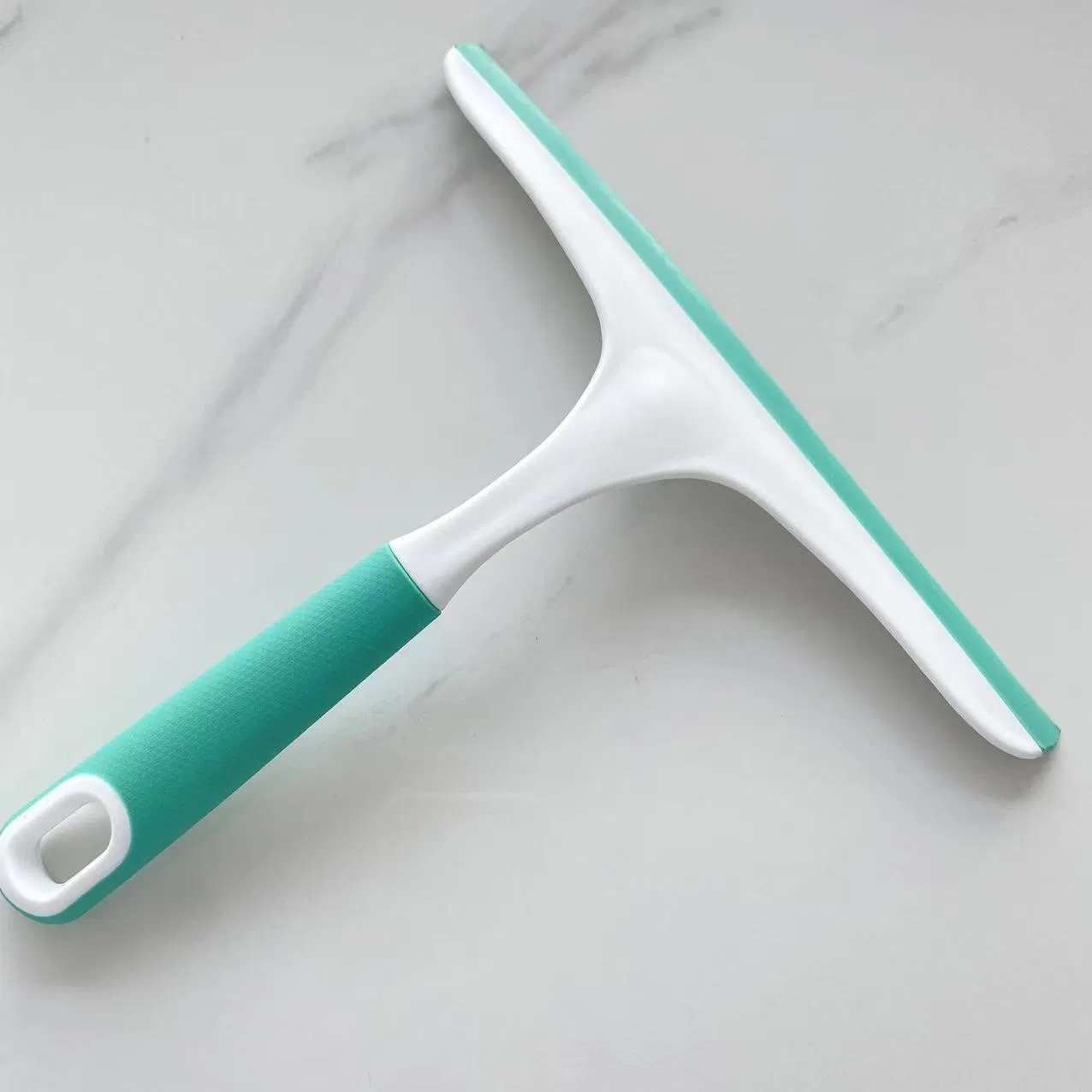 Soft Scraper Window Cleaner with Plastic Handle Home Bathroom Shower Glass Wiper Glass Squeegee