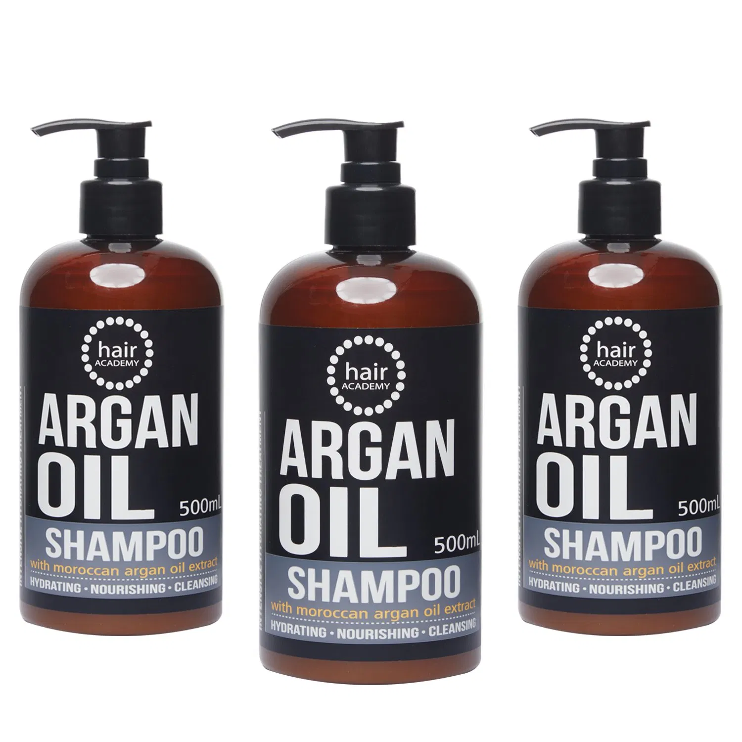 Repairing Nourishing Hair Shampoo Natural Argan Oil Shampoo 500ml