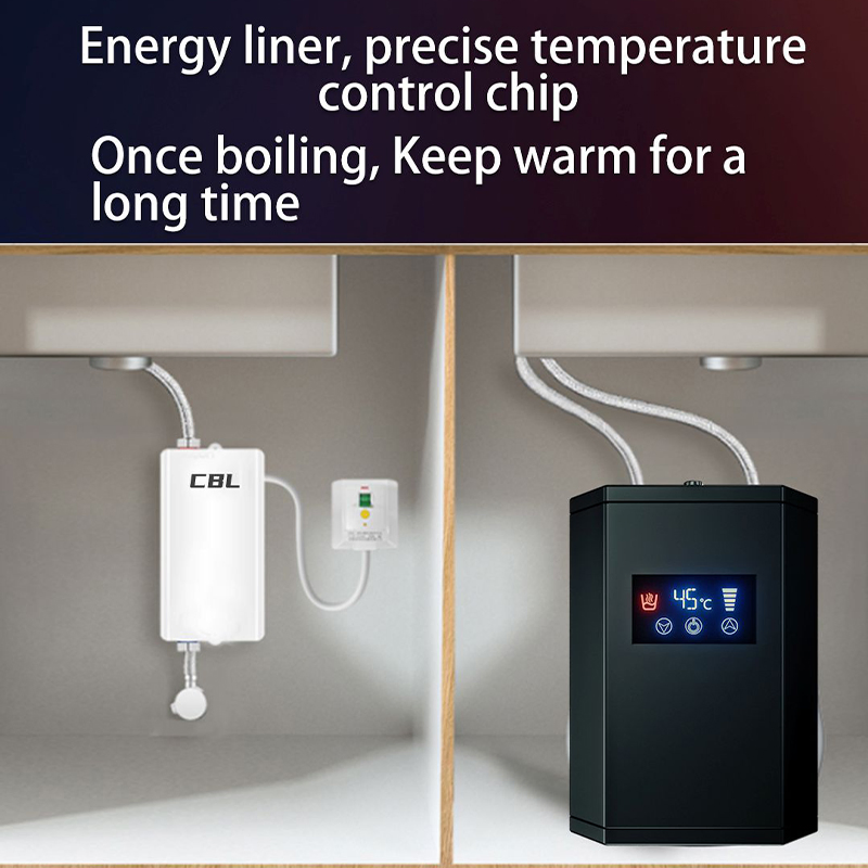 Conbl Child-Safe Instant Hot Water Heater for Kitchen Use