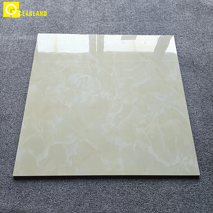 China Factory Wooden Like 600X600 Full Polished Glazed Tile