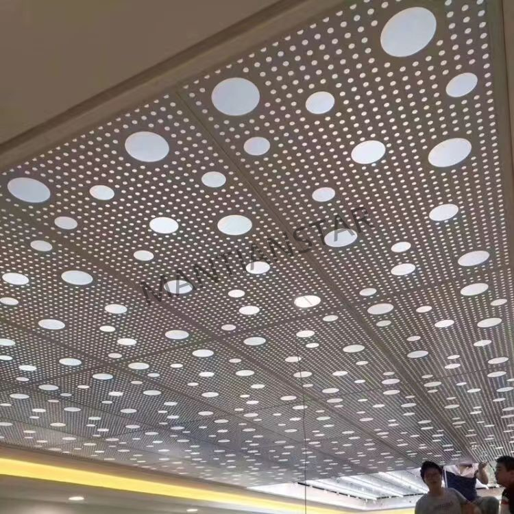 Decorative Outdoor Metal Mesh Aluminum Perforated Sheet
