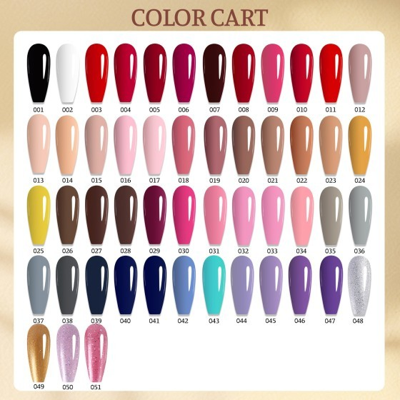 Kerui 8 Milliliters 120 Colors Quality Solid Color Gel Nail Polish UV Gel Polish