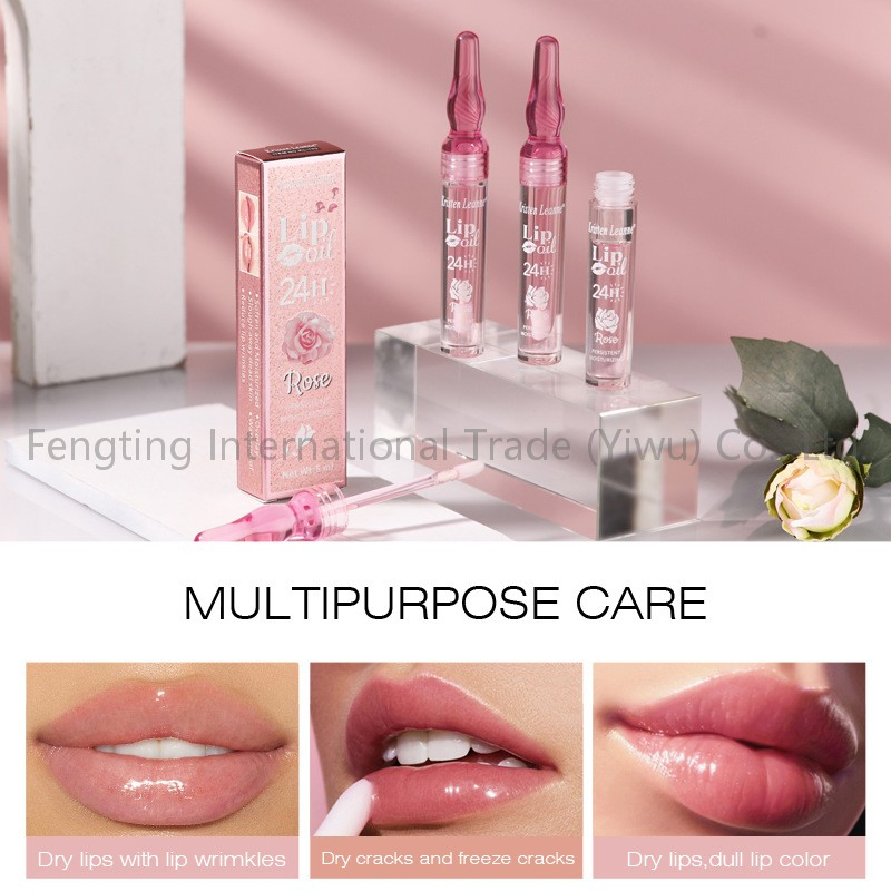 Lip Gloss Set - Transparent Moisturizing Lip Balm, Big Mouth, Full Lips, Lip Oil Long Lasting Lip Oil