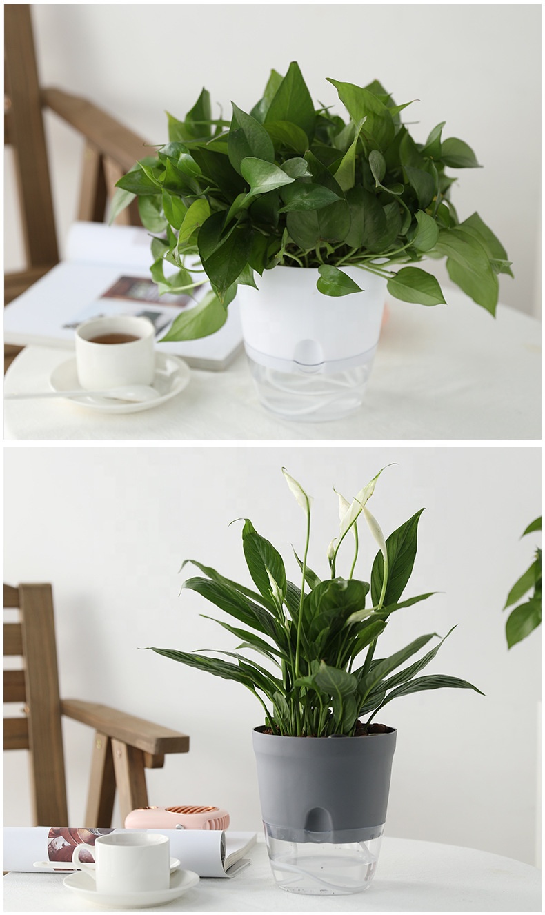 Горшки садовые пластиковые с автополивом