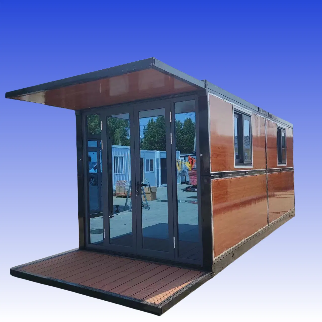 Elegant Prefabricated House with Kitchen and Bathroom for Modern Living