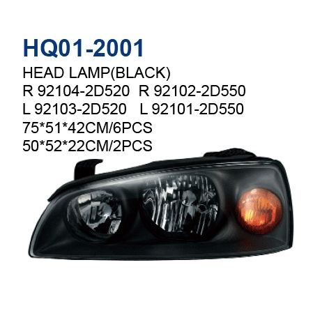 Фара головного света для Hyundai Elantra 2004 (Halogen)