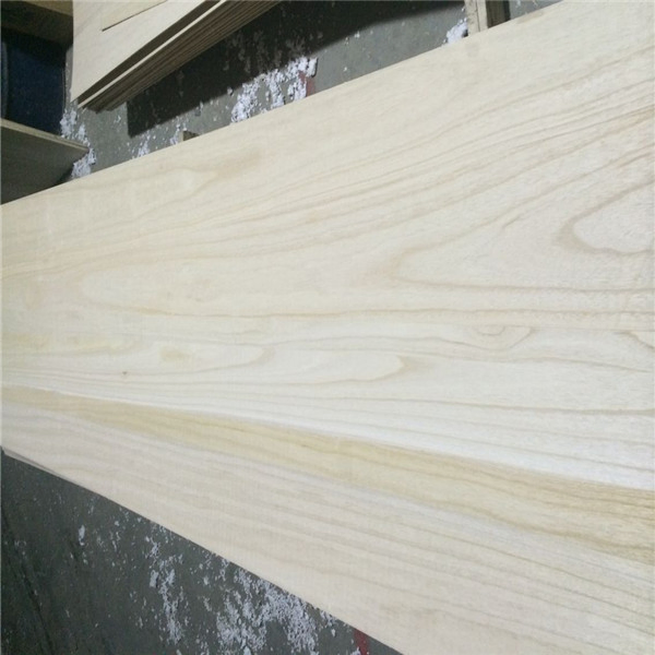 3mm Paulownia Edge Glued Board A Grade Kiln Dried and Sanded Both Sides