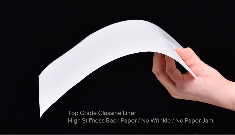 New Rightint Opaque Carton A4, OEM Shanghai Silicon Gloss CT Photo Sticker Paper