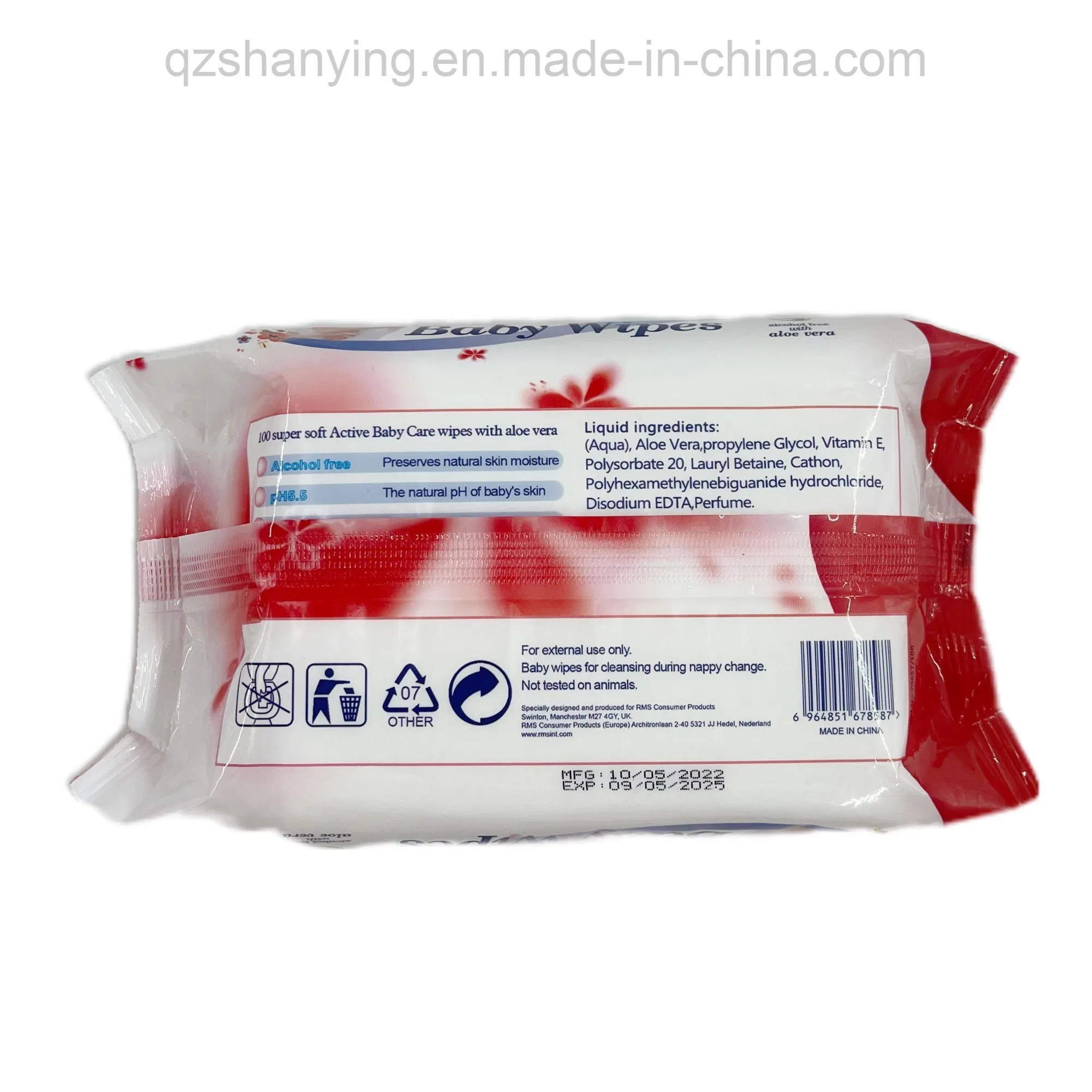 Ultra Gentle Alcohol-Free Baby Wet Wipes for Sensitive Skin