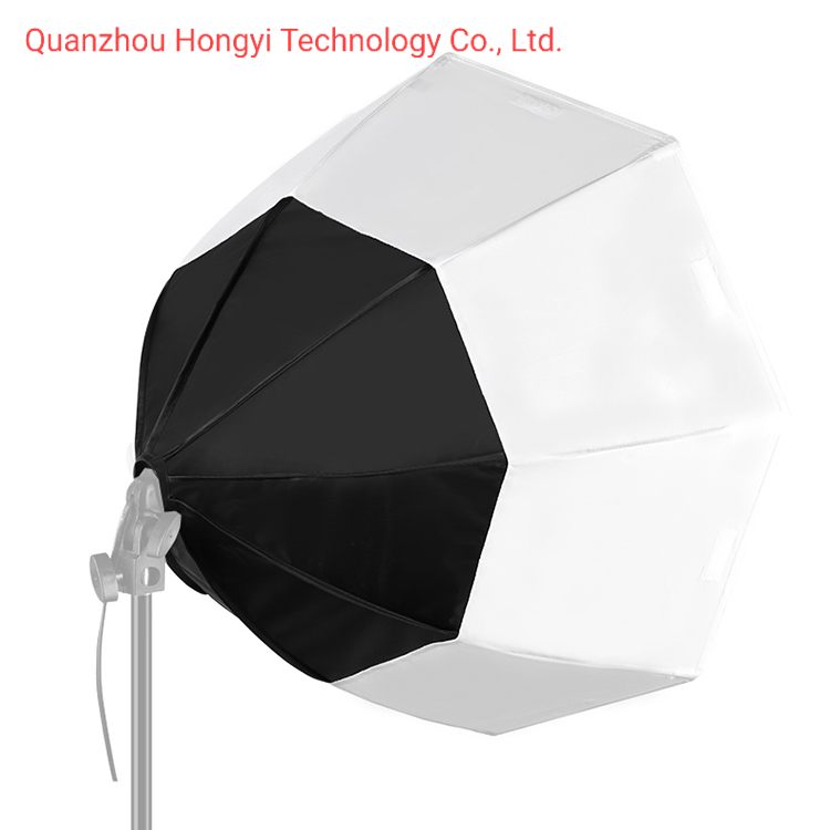 Portable Adjustable Bracket Octagon Softbox for Lighting Adapt to Variety of Scene Shooting