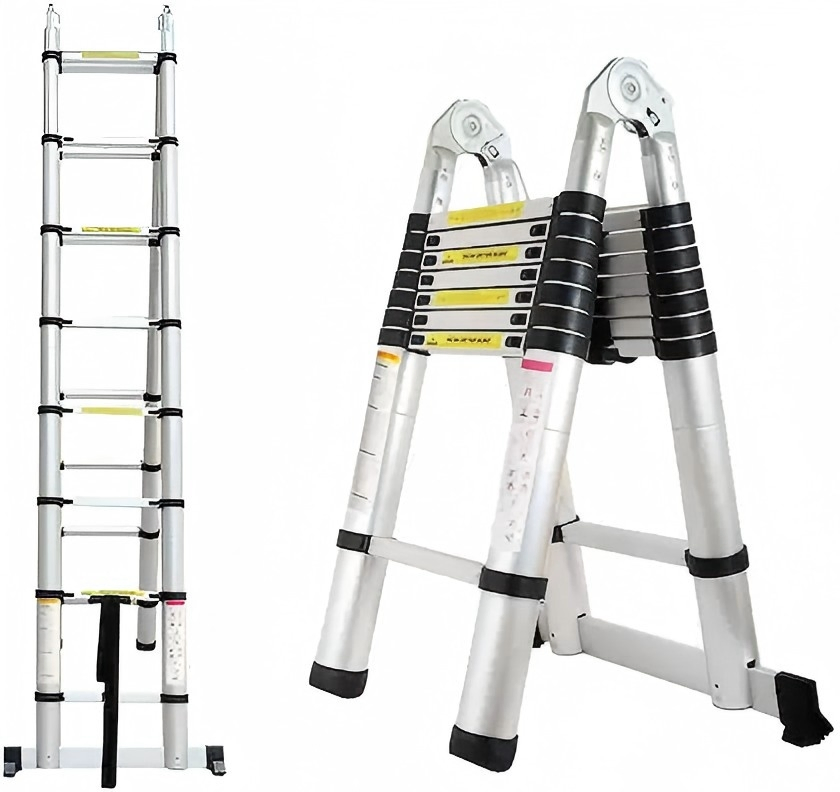 Direct Manufacturer Price High Stability Commercial Aluminum Step Ladder with Platform